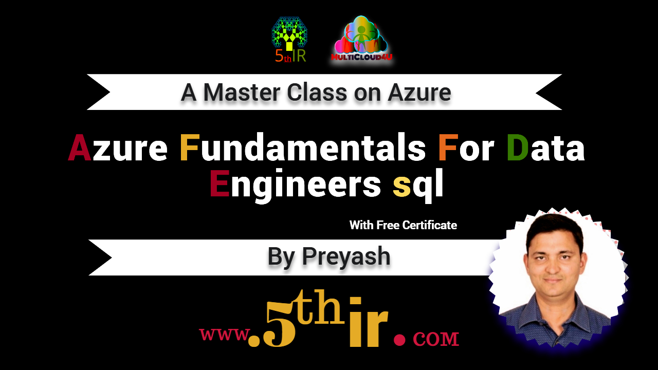 Azure Fundamentals For Data Engineers sql