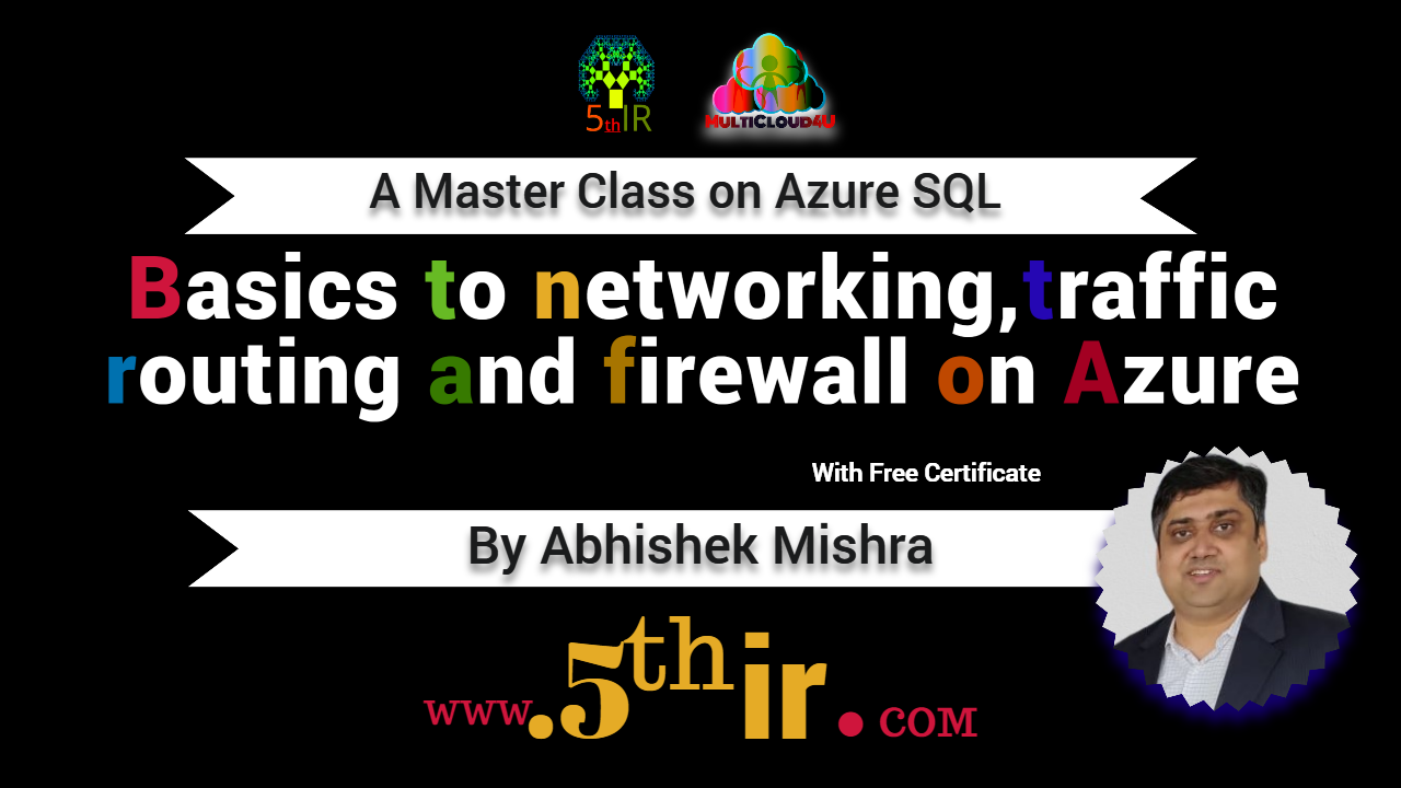 Basics to networking,traffic routing and firewall on Azure