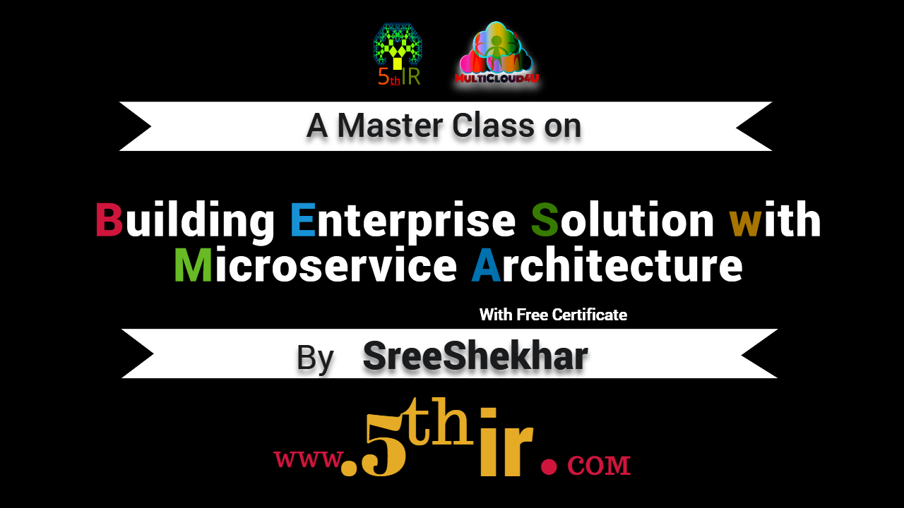 Building Enterprise Solution with Microservice Architecture