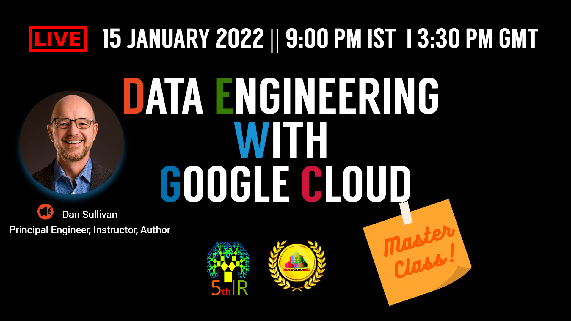 A Master Class on Data engineering with google cloud